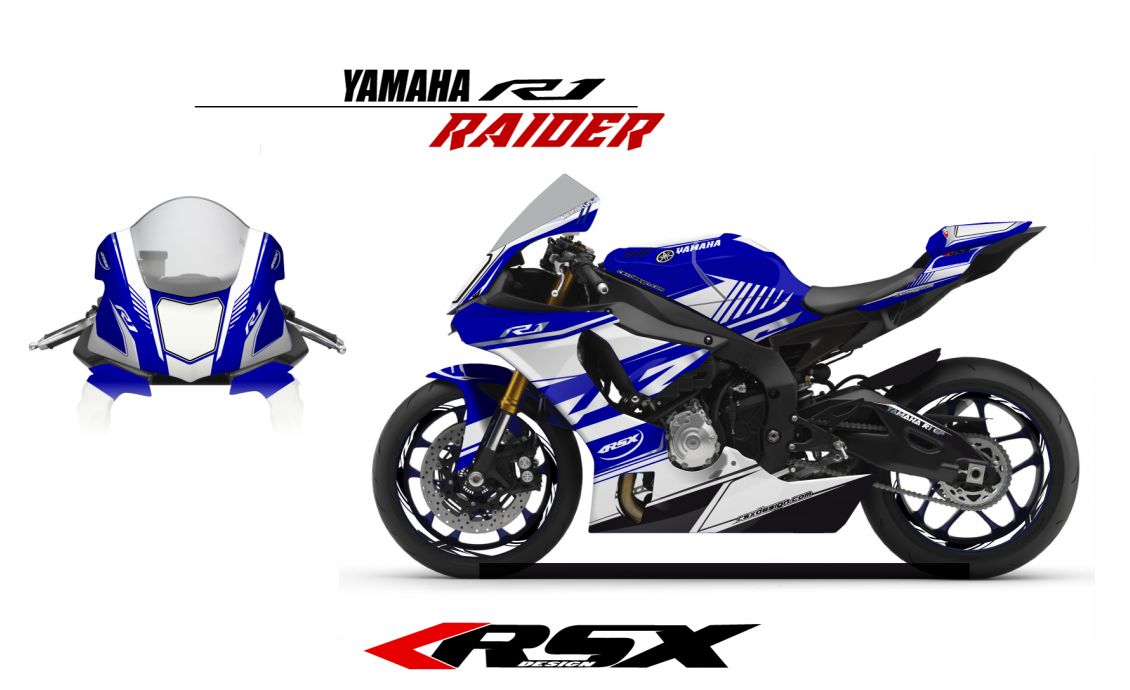 Stickers For Seat Unit Yamaha R1 2015/18 