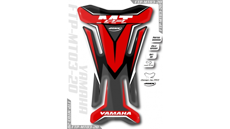 Protège réservoir YAMAHA MT07