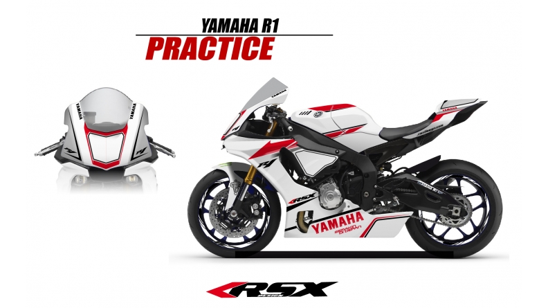 YAMAHA R1 2015 PRACTICE