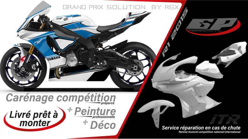 GRAND PRIX PACK YAMAHA R1 2020 RACE WHITE