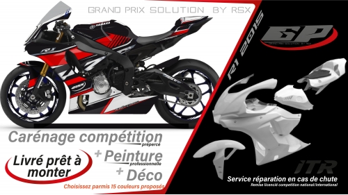 PACK GRAND PRIX YAMAHA R1 2015-19 RAIDER NOIR