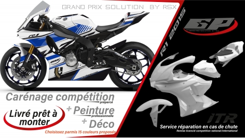 GRAND PRIX PACK YAMAHA R1 2015-19 RAIDER WHITE