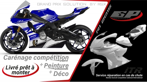 PACK GRAND PRIX YAMAHA R1 2015-19 RAIDER BLEU