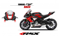 PACK GRAND PRIX YAMAHA R1 2015-19 RACE NOIR