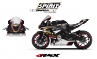 PACK GRAND PRIX YAMAHA R1 2015-19 SPIRIT NOIR