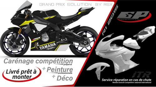 GRAND PRIX PACK YAMAHA R1 2015-19 PRACTICE BLACK