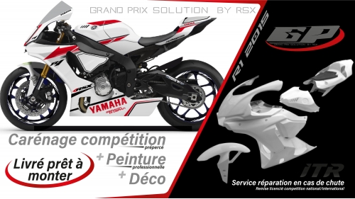 GRAND PRIX PACK YAMAHA R1 2015-19 PRACTICE WHITE