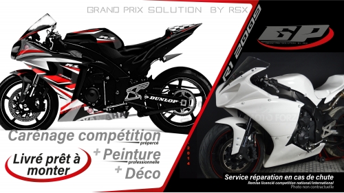GRAND PRIX PACK YAMAHA R1 2009-2014 KLS BLACK