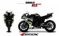 PACK GRAND PRIX YAMAHA R1 2009-2014 KLS NOIR