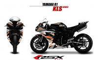 PACK GRAND PRIX YAMAHA R1 2009-2014 KLS NOIR