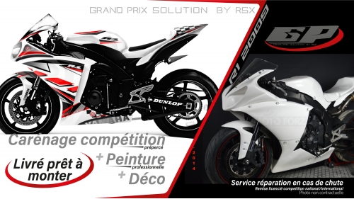 GRAND PRIX PACK YAMAHA R1 2009-2014 KLS WHITE