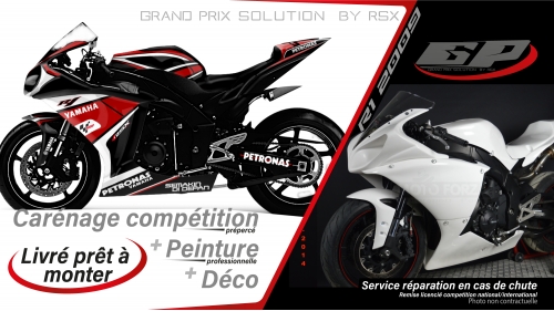 GRAND PRIX PACK YAMAHA R1 2009-2014 SECA LAGUNA BLACK