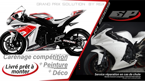 GRAND PRIX PACK YAMAHA R1 2009-2014 SECA LAGUNA WHITE