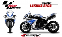 PACK GRAND PRIX YAMAHA R1 2009-2014 LAGUNA SECA BLANC