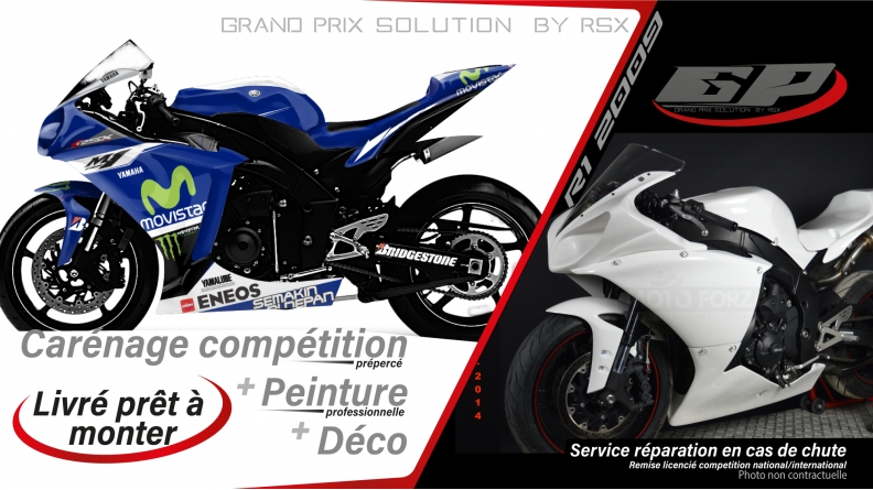 GRAND PRIX PACK YAMAHA R1 2009-2014 MOVISTAR46 BLUE