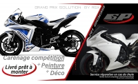 GRAND PRIX PACK YAMAHA R1 2009-2014 SKYLIGHTS-WHITE