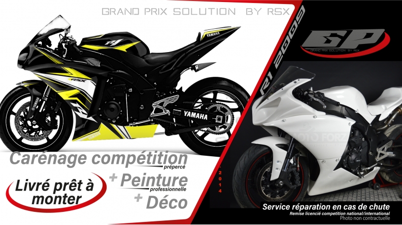 GRAND PRIX PACK YAMAHA R1 2009-2014 SPIRIT-BLACK