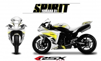 PACK GRAND PRIX YAMAHA R1 2009-2014 SPIRIT-BLANC