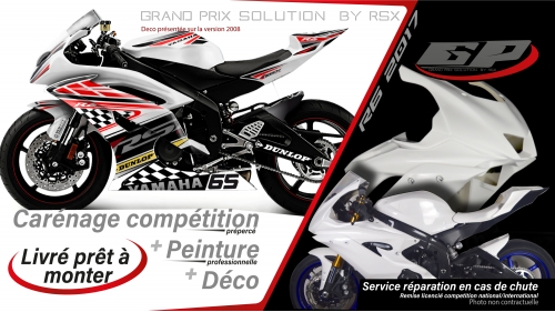 GRAND PRIX PACK YAMAHA R6 2017 KLSV2 WHITE