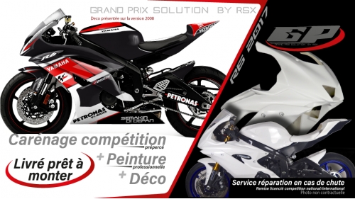 GRAND PRIX PACK YAMAHA R6 2017 LAGUNA SECA BLACK