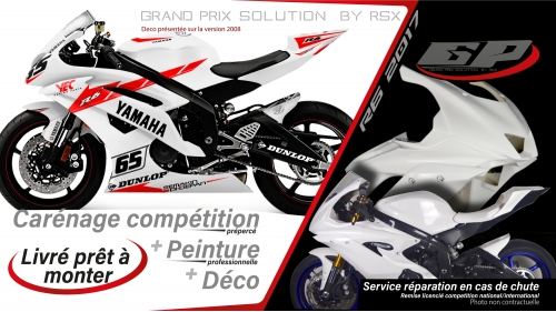GRAND PRIX PACK YAMAHA R6 2017 PRACTICE IGO BLACK