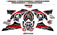PACK GRAND PRIX YAMAHA R6 2008 et + FUNFLAT NOIR