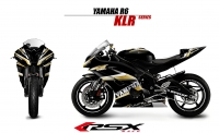 PACK GRAND PRIX YAMAHA R6 2008 et + KLR NOIR