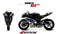 PACK GRAND PRIX YAMAHA R6 2008 et + KLS NOIR
