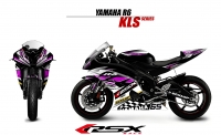 PACK GRAND PRIX YAMAHA R6 2008 et + KLS NOIR