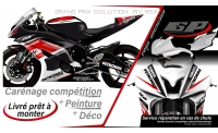 PACK GRAND PRIX YAMAHA R6 2008 et + LAGUNA SECA NOIR