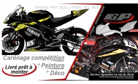 PACK GRAND PRIX YAMAHA R6 2008 et + PRACTICE NOIR