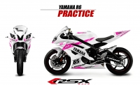 GRAND PRIX PACK YAMAHA 2008 et + PRACTICE WHITE
