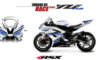 PACK GRAND PRIX YAMAHA R6 2008 et + RACE BLANC