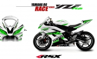 PACK GRAND PRIX YAMAHA R6 2008 et + RACE BLANC