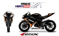 PACK GRAND PRIX YAMAHA R6 2008 et + VERTIGO-NOIR