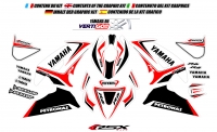 PACK GRAND PRIX YAMAHA R6 2008 et + VERTIGO-BLANC