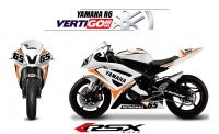 PACK GRAND PRIX YAMAHA R6 2008 et + VERTIGO-BLANC