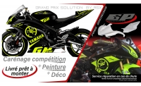 PACK GRAND PRIX YAMAHA R6 2008 et + GPR NOIR