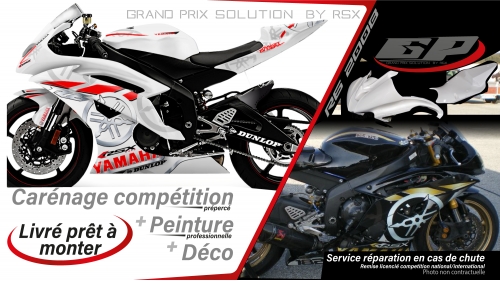 GRAND PRIX PACK YAMAHA 2008 et + FUNFLAT WHITE