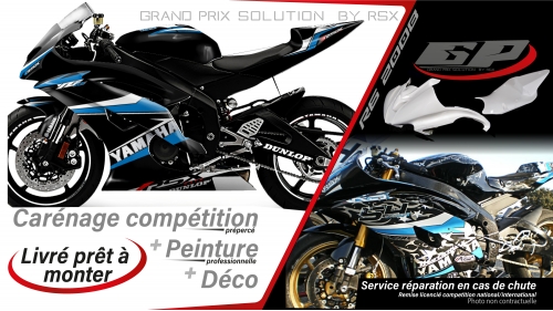 GRAND PRIX PACK YAMAHA 2008 et + KLR BLACK