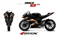 GRAND PRIX PACK YAMAHA 2008 et + KLR BLACK