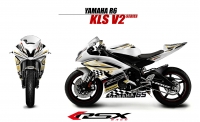 GRAND PRIX PACK YAMAHA 2008 et + KLS V2 WHITE