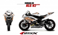 GRAND PRIX PACK YAMAHA 2008 et + KLS V2 WHITE
