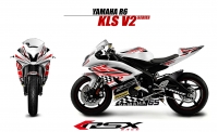 GRAND PRIX PACK YAMAHA 2008 et + KLS V2 WHITE