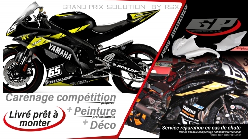 GRAND PRIX PACK YAMAHA 2008 et + PRACTICE BLACK
