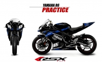 GRAND PRIX PACK YAMAHA 2008 et + PRACTICE BLACK