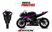 GRAND PRIX PACK YAMAHA 2008 et + PRACTICE BLACK