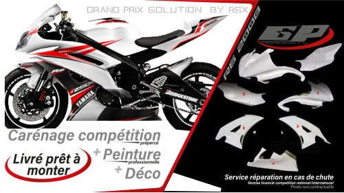 GRAND PRIX PACK YAMAHA 2008 et + XRACE WHITE
