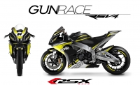 PACK GRAND PRIX APRILIA RSV4-2009 ET + GUNRACE-NOIR