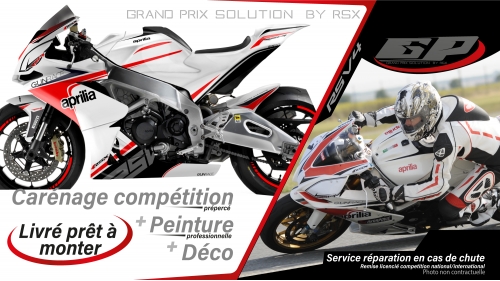 GRAND PRIX PACK APRILIA RSV4-2009 ET +GUNRACE-WHITE